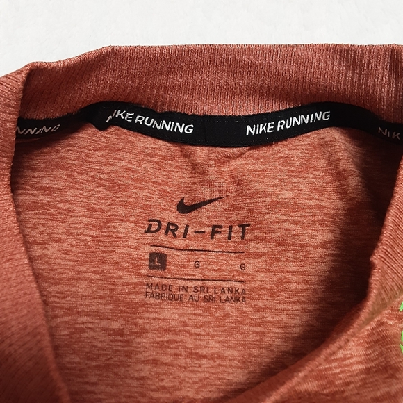 Nike NXN Long Sleeve Running Shirt Womens Large - Picture 3 of 10